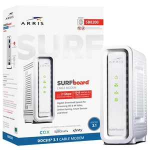 Modem multi-câble Gig DOCSIS 3.1 pour Internet haute vitesse jusqu'à 2 Gbps