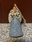 JIM SHORE 2011 "Our Savior is Born" Angel Ornament 4.5" Heartwood Creek Nativity — photo 3