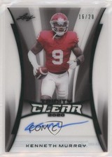 2020 Leaf Trinity Clear Auto Green Foil 16/20 Kenneth Murray #CA-KM2 Auto 0gg
