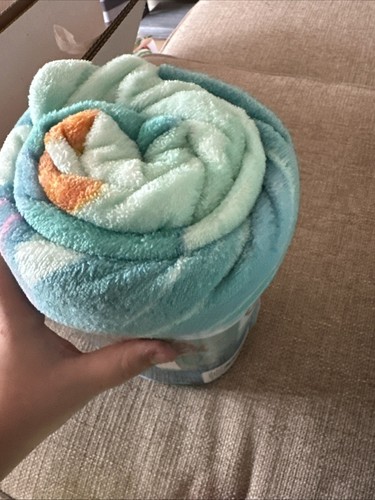 NEW! Disney The Little Mermaid Throw Blanket 46x60. Super Soft - Picture 5 of 7