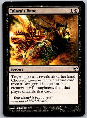 Talara's Bane 47 Common Eventide Magic: The Gathering Near Mint