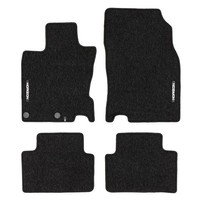 Velours FußMatten FüR Nissan Qashqai II 2013-2021 Autoteppich Schwarz 4 Tlg