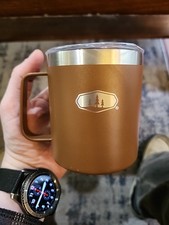 GSI Insulated Mug 12 Oz Stainless Steel Brown Enamel