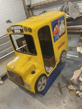 Coin Operated Childrens Ride School Bus