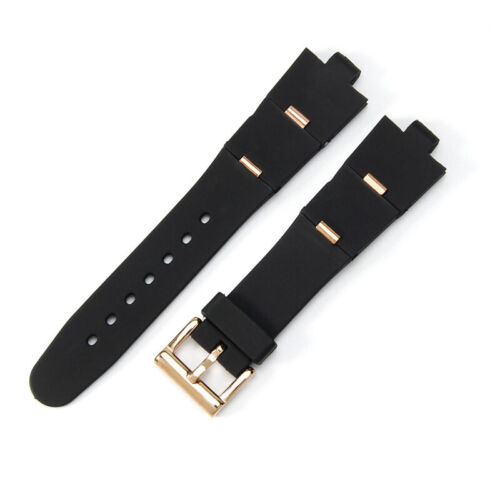 Kautschuk Uhrenarmband passend für Ersatz für BVLGARI Bvlg Diagono 24mmx8mm 22mmx8mm - Bild 11 von 14
