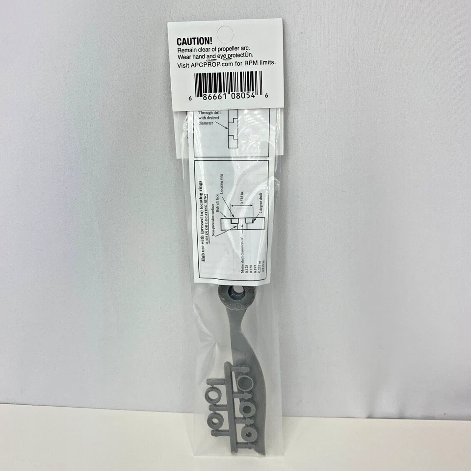 APC 8 x 8E Composite Propeller Thin Electric LP08080E RC Plane Aircraft SEALED - Image 2 of 4