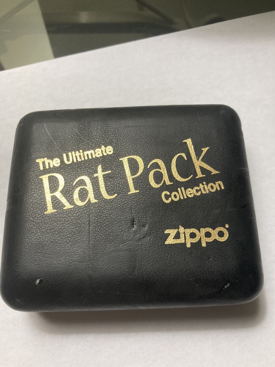 Zippo UltimateソリッドブラスRAT PACK コレクション2004 665/3,000 The Ultimate Rat Pack Collection 2004 BRASS ZIPPO