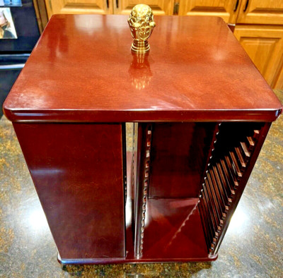 PACIFIC FURNITURE SERVICE 木製 CD STAND CD Rack Cd Stand Cd Shelf Cd Storage Unit Shelf Music CD