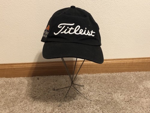 Titleist Golfmütze schwarz Spring Brook bestickt Stretch Fit M/L - Bild 1 von 6