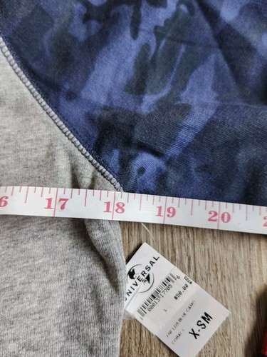 Fast & Furious Women's Sweater XS Race Wide Open Blue Camo Gray Graphic Family - Picture 8 of 10