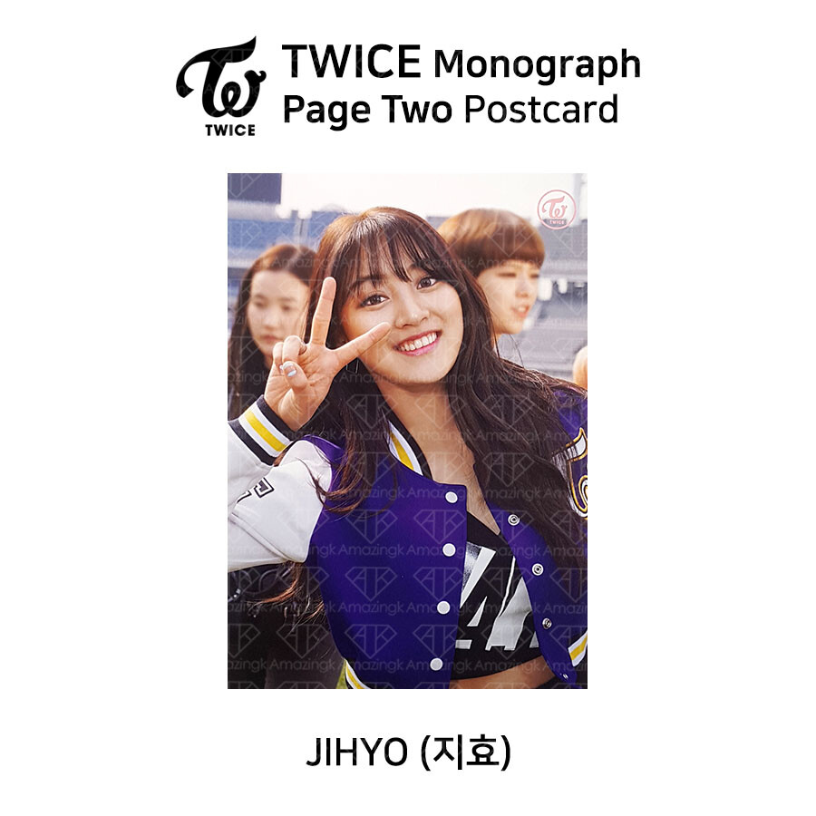 TWICE PAGE TWO MONOGRAPH ポストカード付き TWICE PAGE TWO Monograph Official Postcard Nayeon Momo Sana