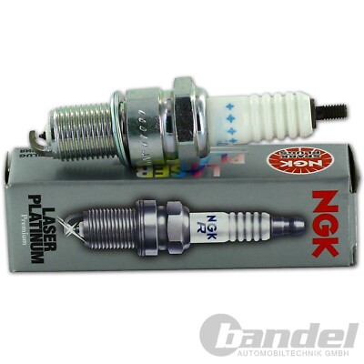 4x NGK Laser Iridium ZÜNDKERZE IFR7G-11KS 7746 passend für Honda Civic Type R