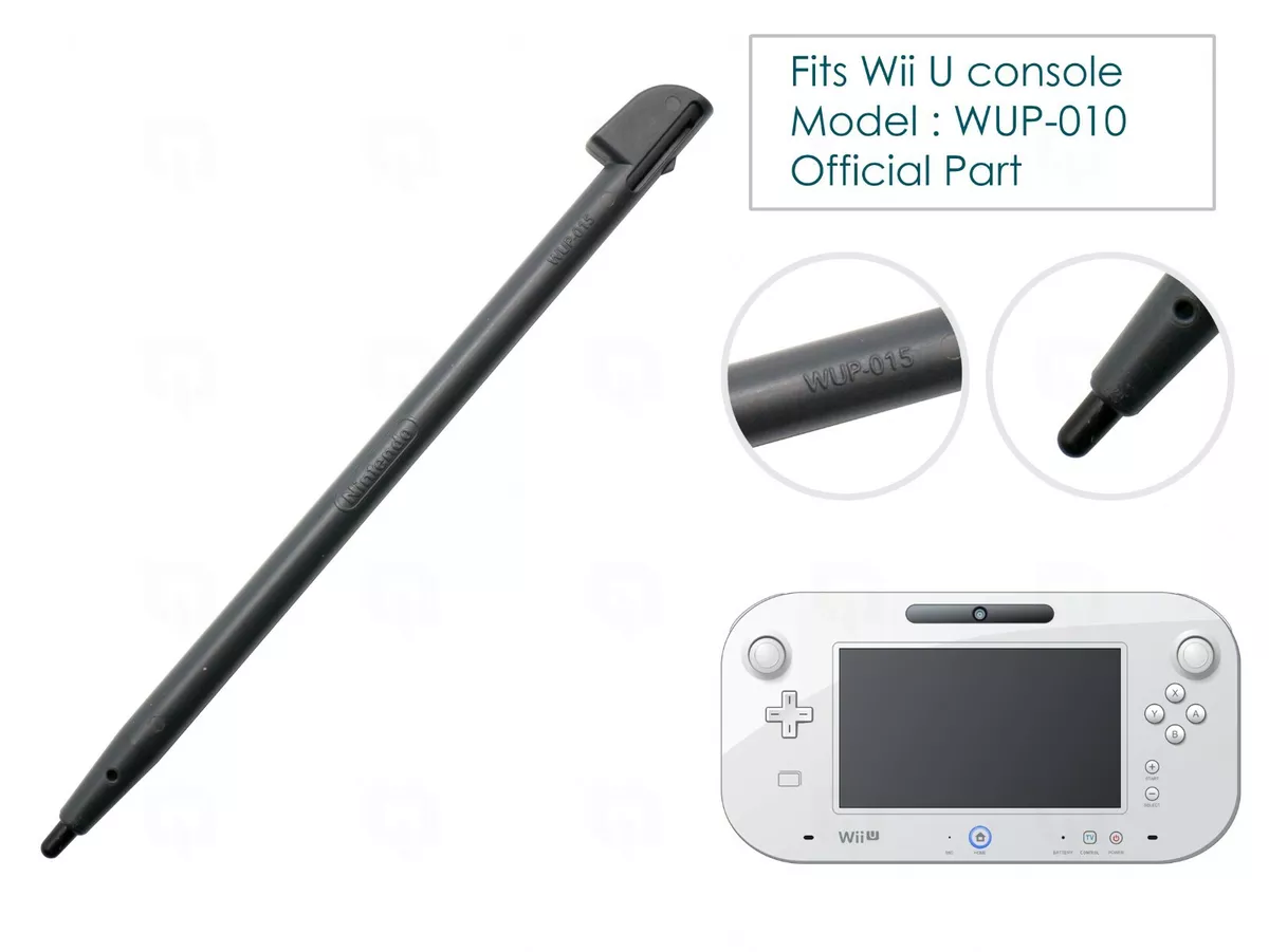 Nintendo Wii U Black Gamepad - Replacement ONLY - no cables