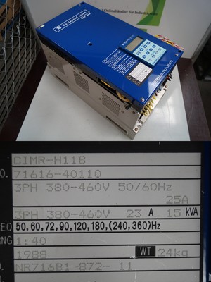 YASKAWA VARISPEED 616H II CIMR-H11B