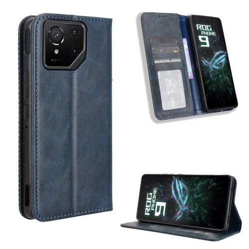 For Asus ROG Phone 9 Pro, Luxury Retro Flip Leather Wallet Stand Cover Case - Picture 16 of 25