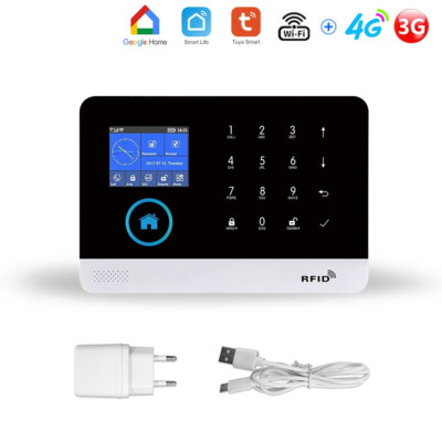 Sistema de Alarma para Casa Security Alarm System Wireless WIFI GSM Alexa Google