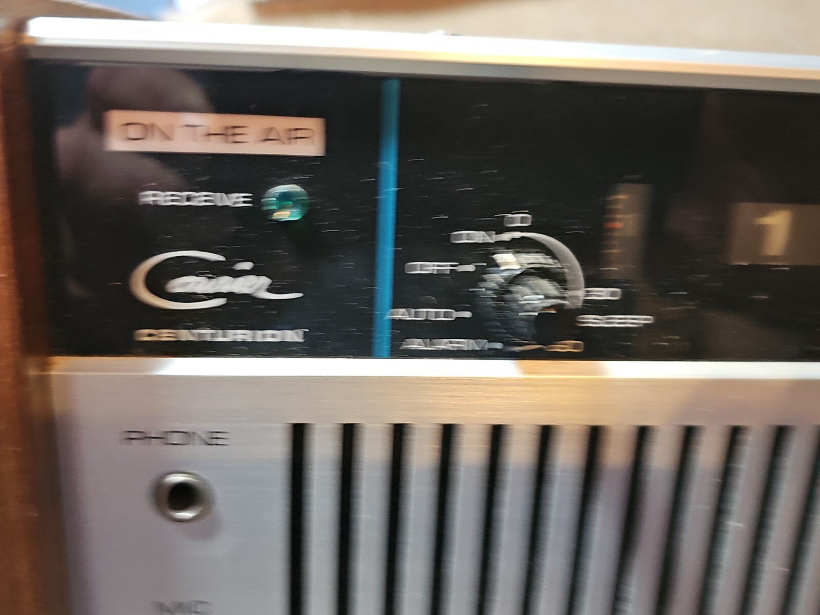 Courier CENTURION 23 CH CB Transceiver Radio Base Station Matching SN