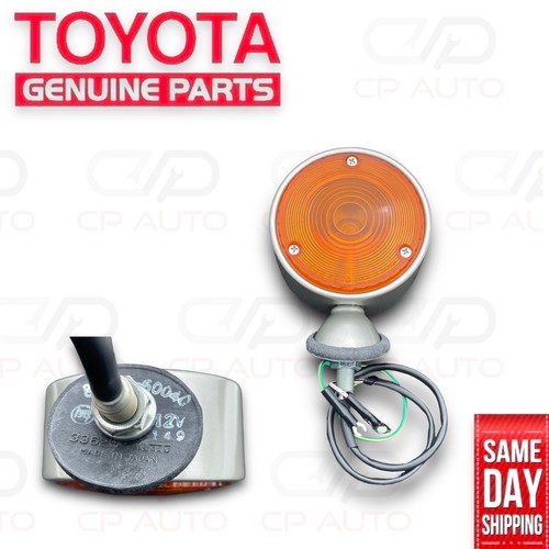 60 - 68 TOYOTA LAND CRUISER FJ40 FJ45 FRONT TURN SIGNAL AMBER LIGHT SET OEM NEW - Bild 9 von 12