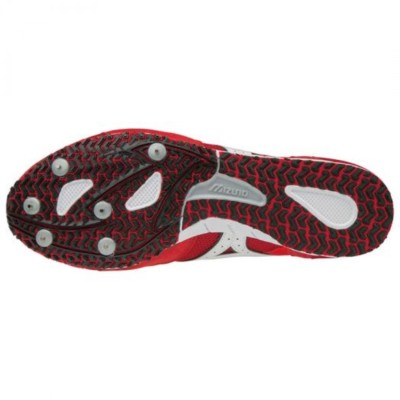Mizuno Track and Field Spike shoes CHRONO DIST 7 U1GA1803 Red