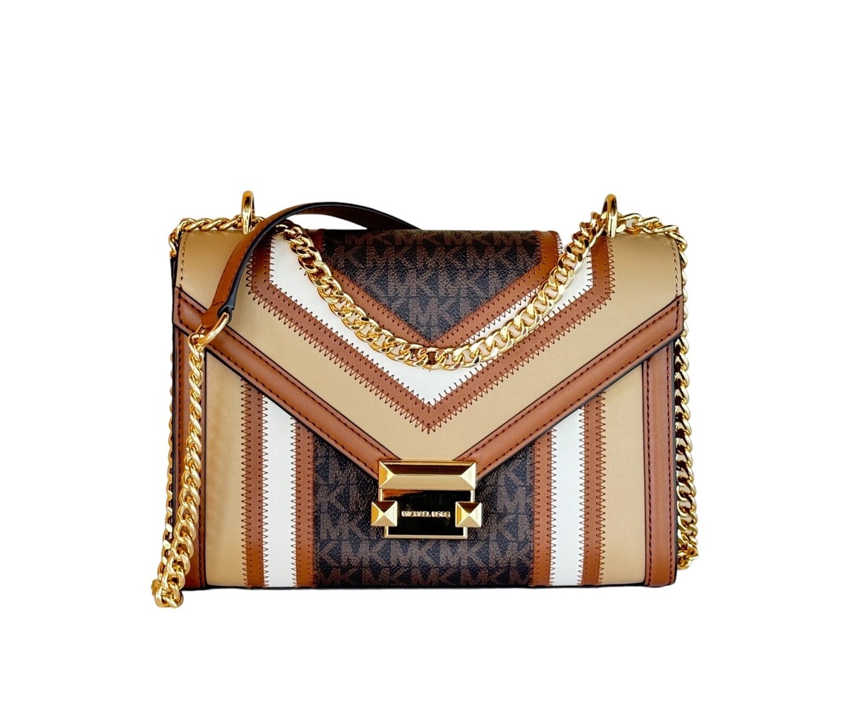 MICHAEL KORS WHITNEY MEDIUM FLAP SHOULDER CHAIN CROSSBODY MICHAEL KORS WHITNEY MEDIUM FLAP SHOULDER CHAIN CROSSBODY