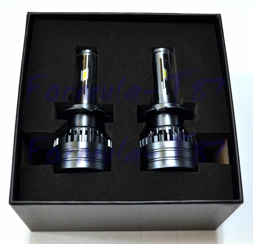 LED Kit F15 140W H7 8000K Icy Two Bulbs Light DRL Daytime Replacement Upgrade EO - Image 3 of 4