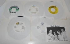 Lot of 5 INDIE LABEL Country 45 singles FREE SHIP in USA signed Brice Henderson