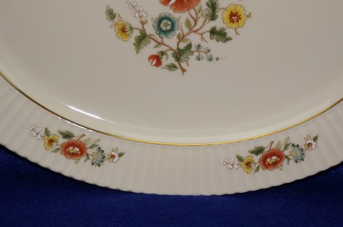 Lenox Temple Blossom Oval Serving Platter, 16" x 11 3/4" - Picture 6 of 9