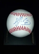 Hector Sanchez San Francisco Giants Signed MLB Ball w/PSA/DNA COA Y71120