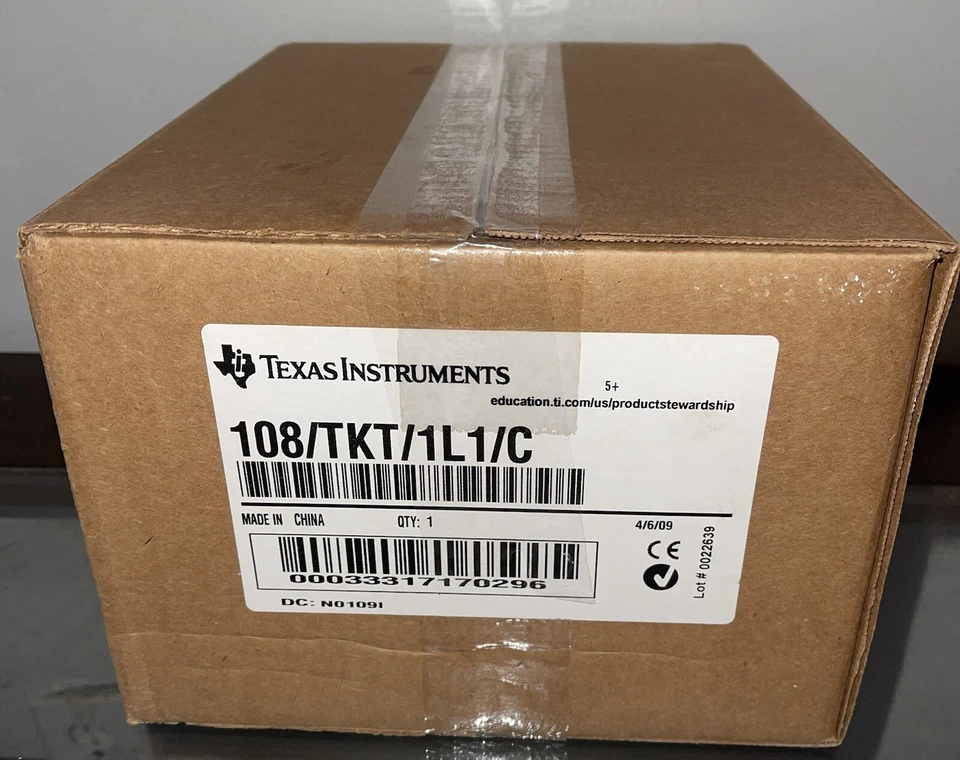 Texas Instruments TI-108 Basic School Calculator - Image 2 of 2