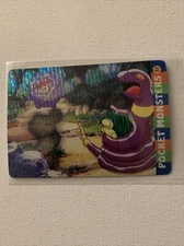 Pokemon: SLOWBRO & EKANS - [Pocket Monsters] [#33 #31] Vending Sticker Carddass