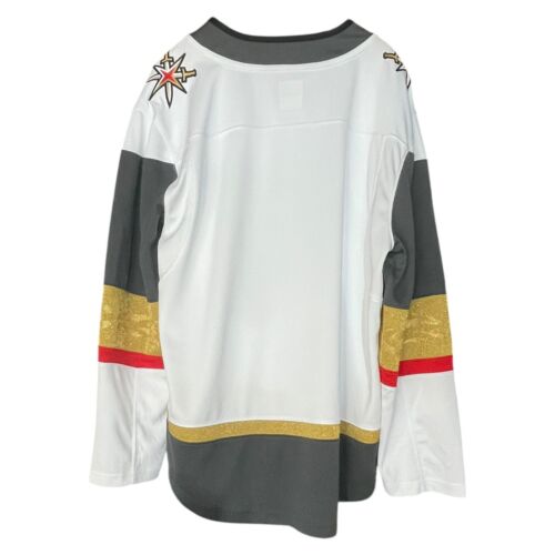 Vegas Golden Knights White Away Fanatics Jersey Sz Large Blank Back New NWT - Picture 2 of 9