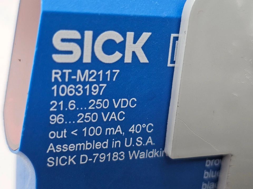 NEW Sick RT-M2117 Proximity Sensor W/Bracket 40014500-R05, RTM2117 40014500R05 - Image 2 of 4