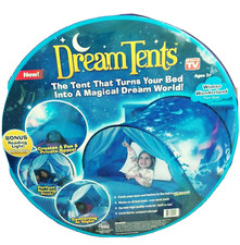 Dream Tents Winter Wonderland Foldable Playhouse Indoor Bed Tent Fort Summer