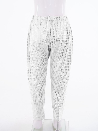 Girls Boys Glitter Sequins Hip Hop Jazz Street Modern Pants Sweatpants Trousers - Picture 35 of 252