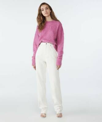 Ksubi Playback White Rose Pants / Small Fauly