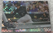 2017 Topps Chrome TREVOR STORY #92 X-Fractor Colorado Rockies Walmart Mega Box
