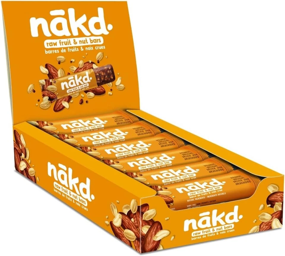 Nakd Peanut Delight Bar 35 g (Pack of 18)