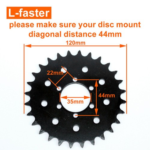 24V36V 450W Electric Bike Conversion Kit For Disc Brake Rotor Left Side Mounting - Picture 6 of 15