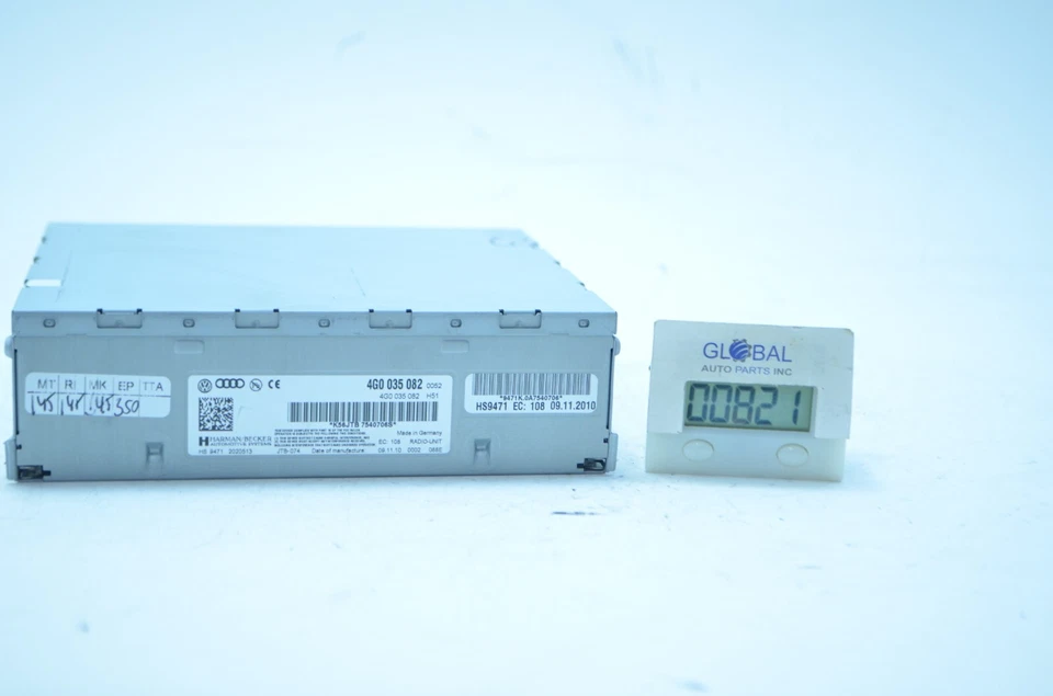 09-12 AUDI Q5 MÓDULO DE CONTROL RECEPTOR RADIO MALETERO TRASERO OEM Foto 2 de 4