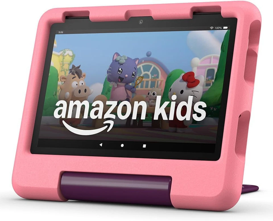 Amazon Fire HD 8 Kids-Tablet | 32GB | 12 Gen. 2024 | 3GB RAM | Disney-Prinzessin