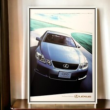 LEXUS GS framed Original Japan Advertising Poster GS450h GS350 GS430  GS300