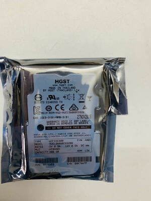 H.G.S.T HUC156060CSS200 600GB 15K 12Gb/s 2.5  HDD Hard Disk / #W4