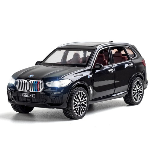 1:32 Scale Diecast BMW X5 SUV Model Vehicle Car Toy Collectible Sound&Light Gift - Picture 12 of 14