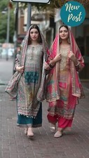 READYMADE SHARARA PLAZZO SALWAR KAMEEZ SUITS ANARKALI INDIAN KURTI WEDDING EID