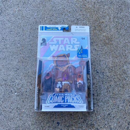 Star Wars Comic Packs Walmart Machook Keoulkeech Kettch Ewoks Hasbro Figure Set