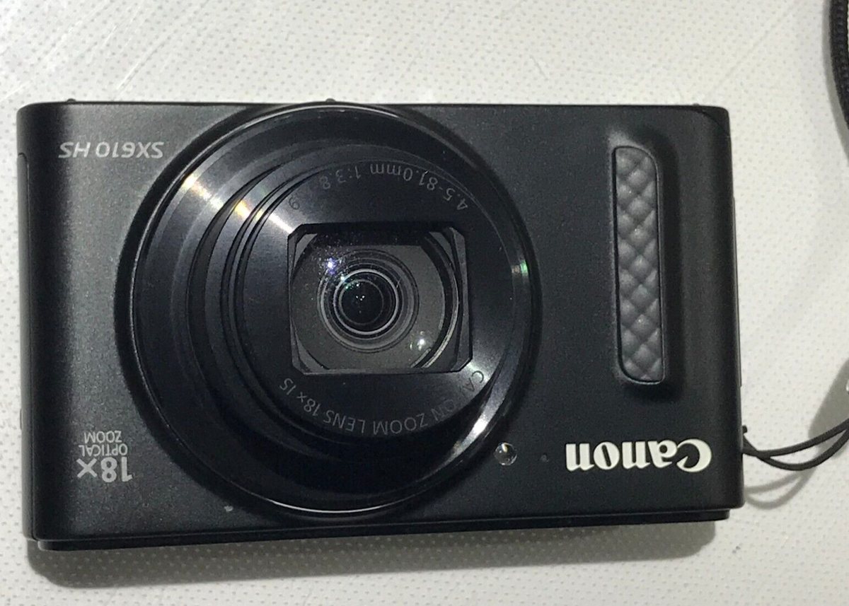 Camera PowerShot SX610 HS Canon Digital Black Optical 18x