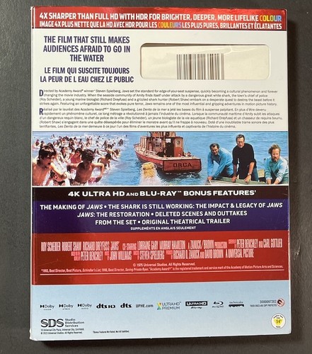 Jaws (4K Ultra HD + Blu-ray) NEW - Picture 2 of 8
