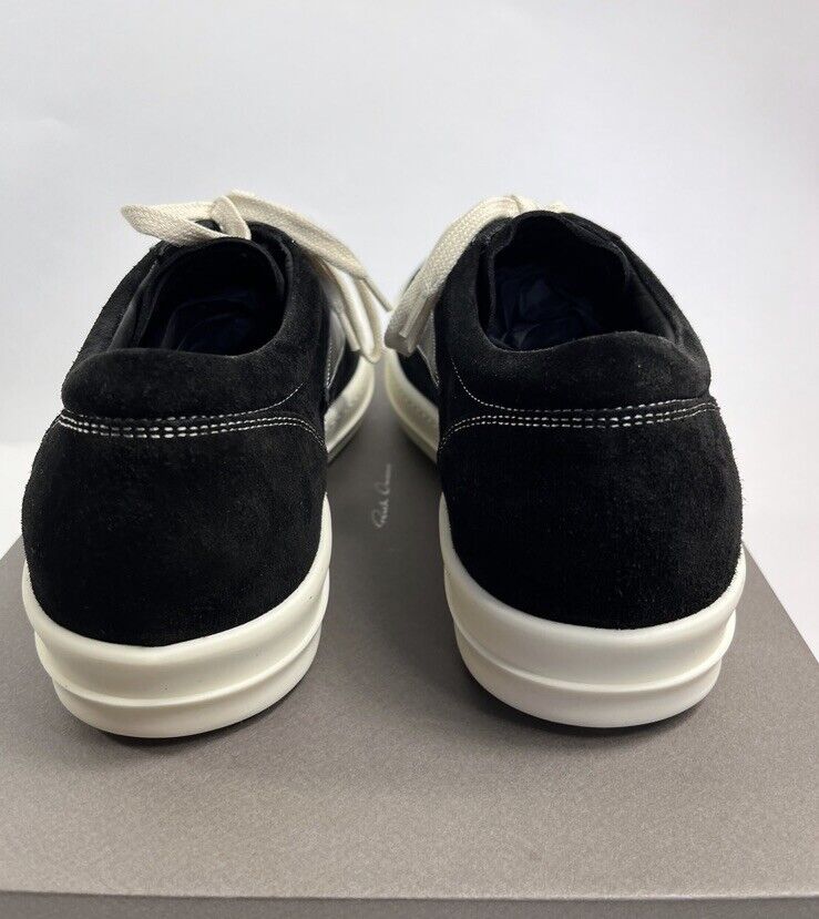 RICK OWENS - SUEDE LOW - TOP VINTAGE SNEAKERS SIZE: EU 43 RICK OWENS - SUEDE LOW - TOP VINTAGE SNEAKERS SIZE: EU 43