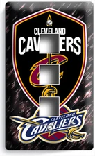 CLEVELAND CAVALIERS BASKETBALL TEAM LIGHT SWITCH OUTLET WALL PLATE ROOM HD DECOR