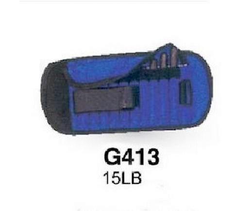 Tobillera Balasto Nailon Regulable 15LB Trekking Pesos Tobillo Wrist Pesos